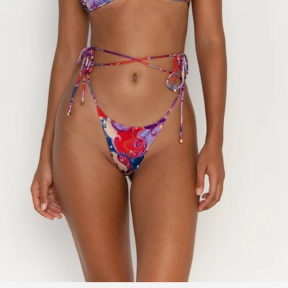 FREYA Rococo - Tie Side Bikini Bottoms - Picture 3 of 6